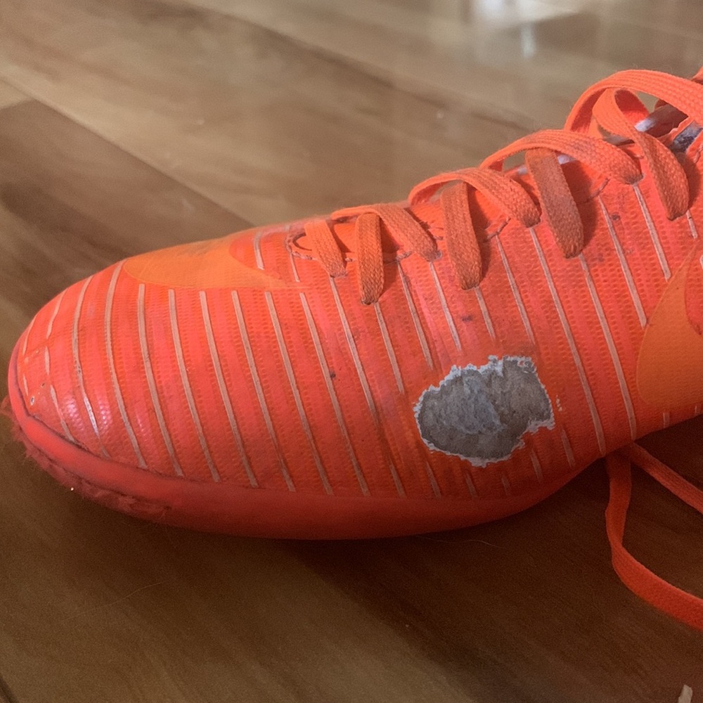 Nike Mercurial X Victory VI IC Indoor 2016 Soccer Shoes crimson orange - Picture 2 of 7